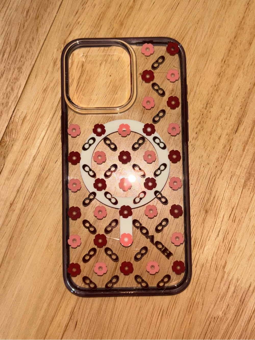 Coach Floral MagSafe iPhone 15 Pro Max Case